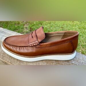 Curt & Larson Shoes Jaywick Cognac Casual Loafers Style 055395 Size 12 NEW